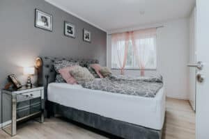 Im Schlafzimmer haben Sie ausreichend Platz und einen absoluten Wohlfühlort