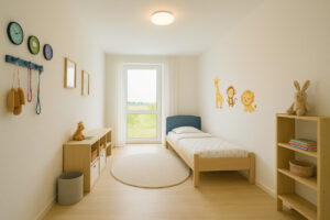 Kinderzimmer 1 - visualisiert