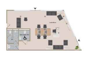 Grundriss Ladenfläche