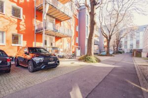 Stellplatz im Hinterhof