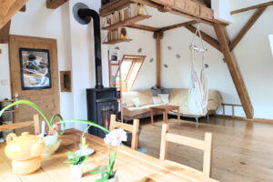 Vom Dachgeschoss aus...