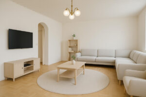 Wohnzimmer Visualisierung