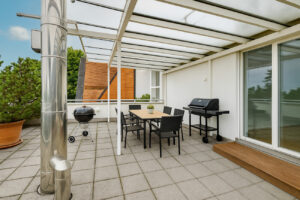 Überdachter Teil Dachterrasse; visualisiert