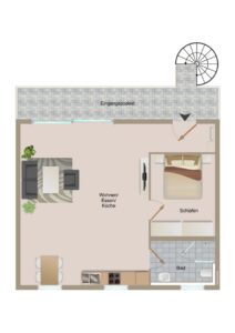 Grundriss Anbau OG