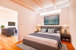 Visualisierung Schlafzimmer Anbau