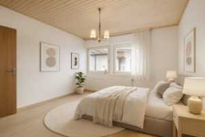 Elternschlafzimmer visualisert