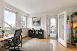 Arbeitszimmer visualisiert