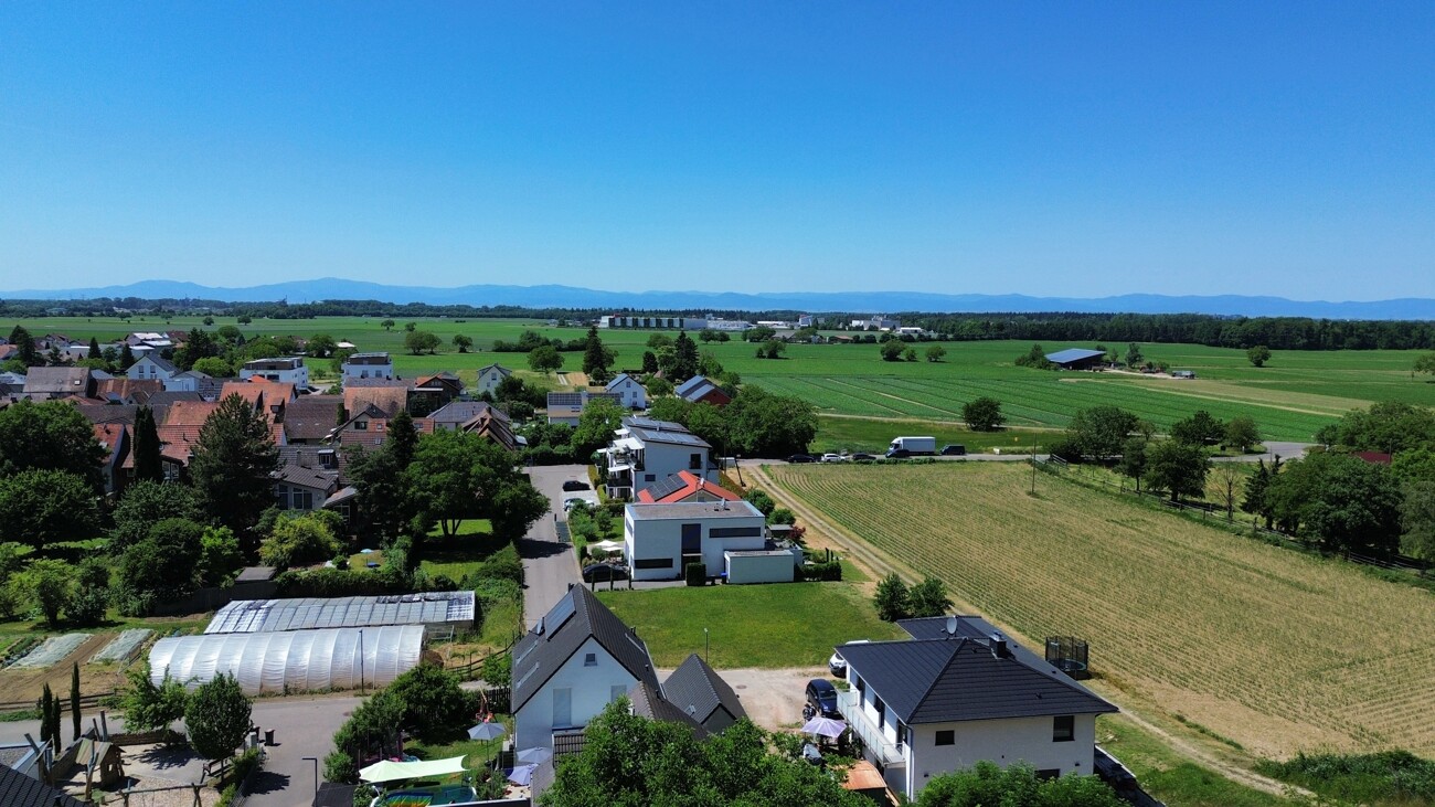 Freie Sicht auf die Vogesen