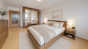 Schlafzimmer visualisiert