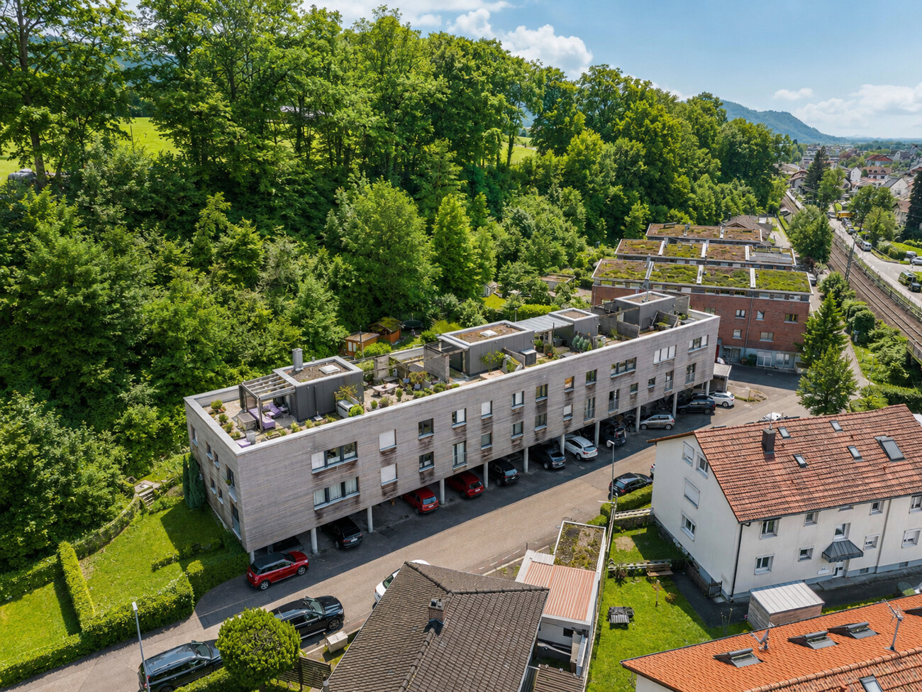 Frontansicht Haus
