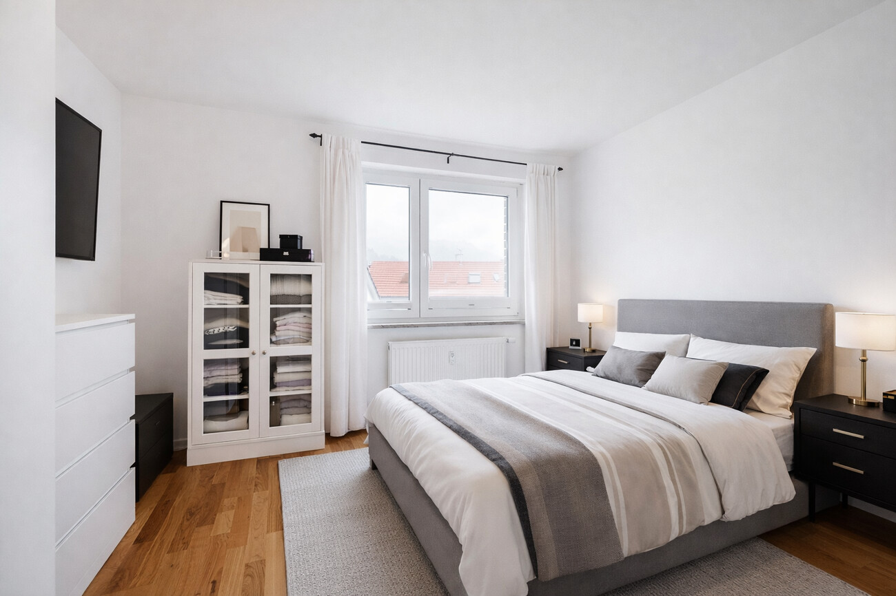 Schlafzimmer | Virtuelles Staging