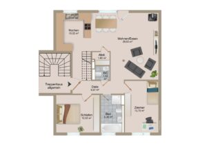 Grundriss Wohnung