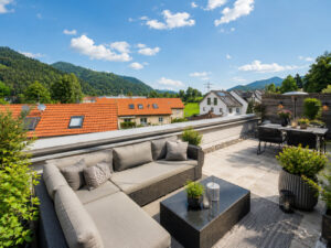 Dachterrasse Loungeecke