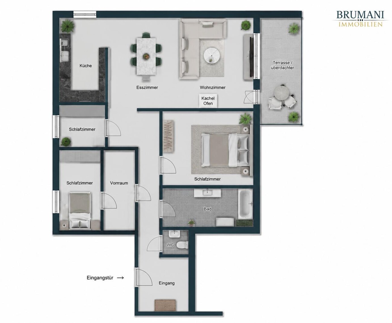 Grundriss EG Wohnung