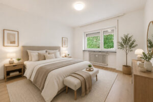Schlafzimmer visualisiert