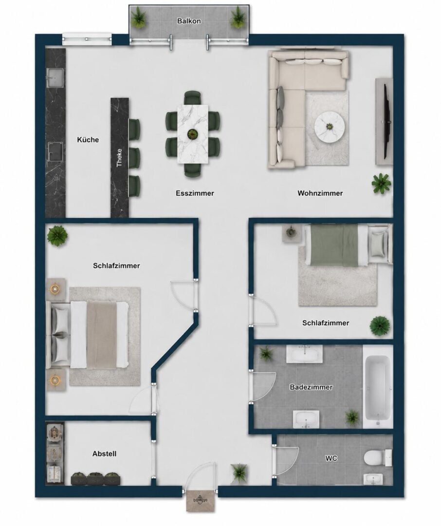 Grundriss OG Wohnung
