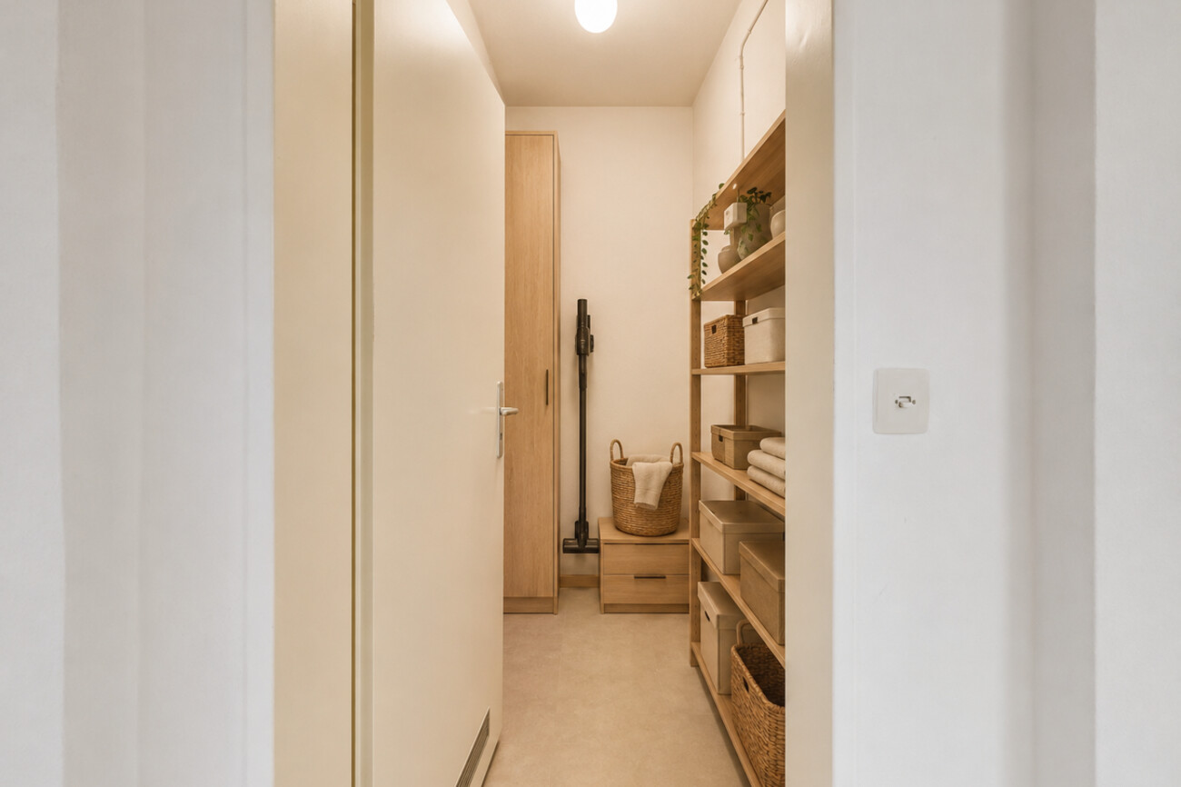Abstellzimmer visualisiert