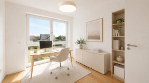 Visualisierung Arbeitsszimmer