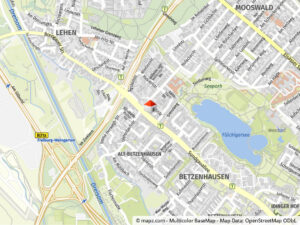 Geolyzer Kartenausschnitt