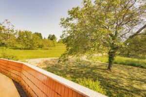 Balkon mit schönem Ausblick ins Grüne