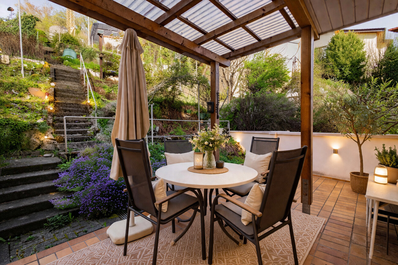 Visualisierung Terrasse