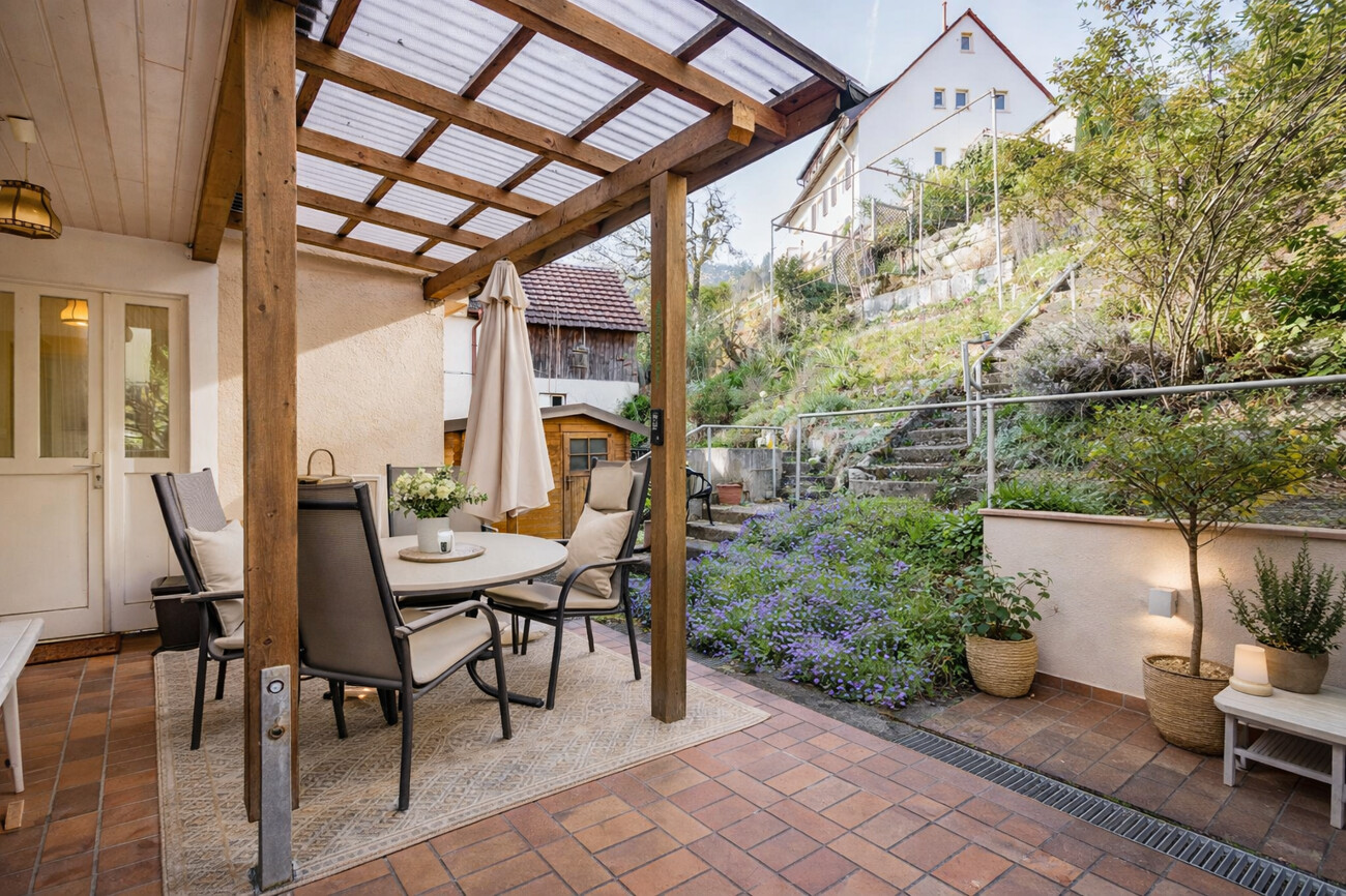 Visualisierung Terrasse