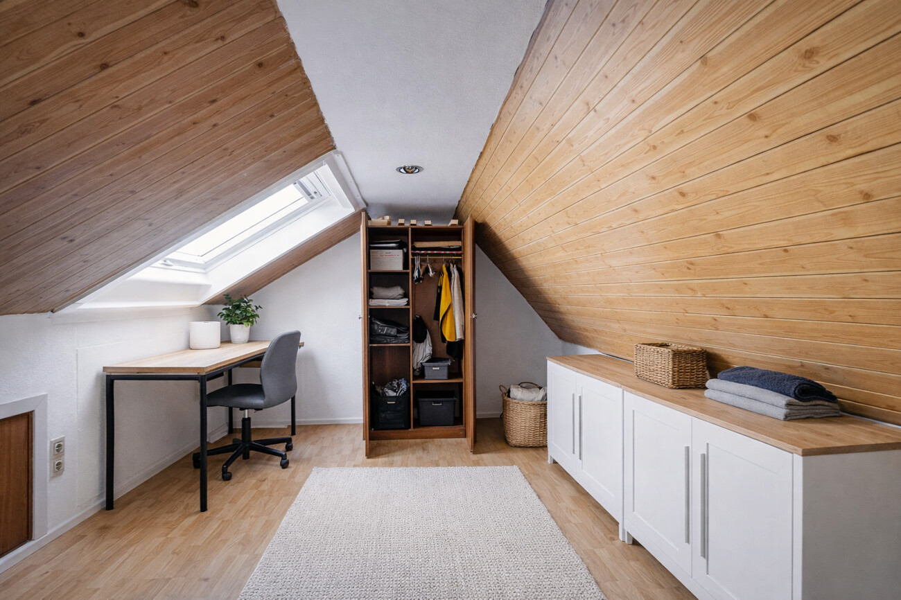 Visualisierung Arbeitszimmer