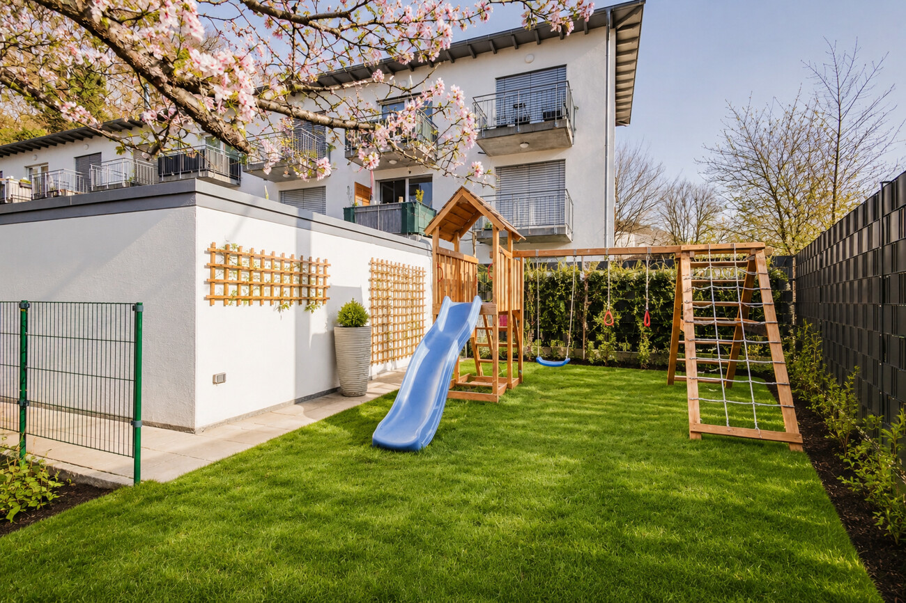 Spielplatz in gemeinschaftlicher Nutzung