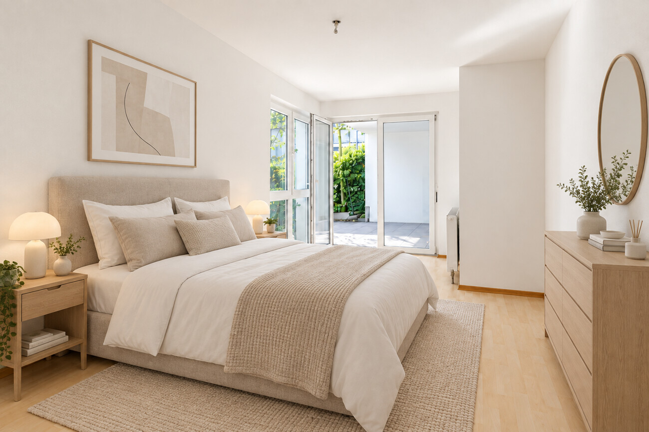 Schlafzimmer 2 visualisiert
