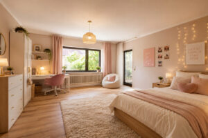 Schlafzimmer visualisiert