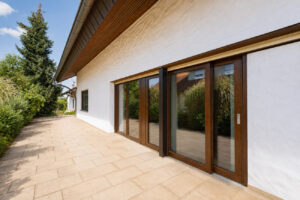 Terrasse leer