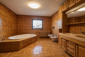 Badezimmer leer