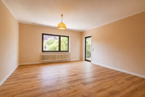 Schlafzimmer leer