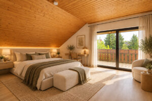 Schlafzimmer visualisiert