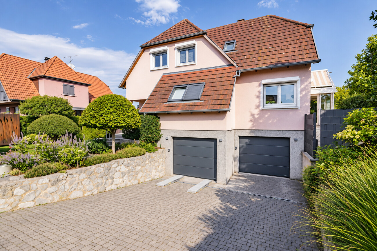 Garageneinfahrt (visualisiert)