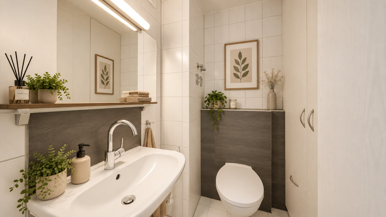 WC visualisiert