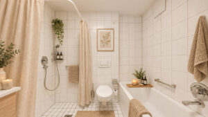 Badezimmer visualisiert
