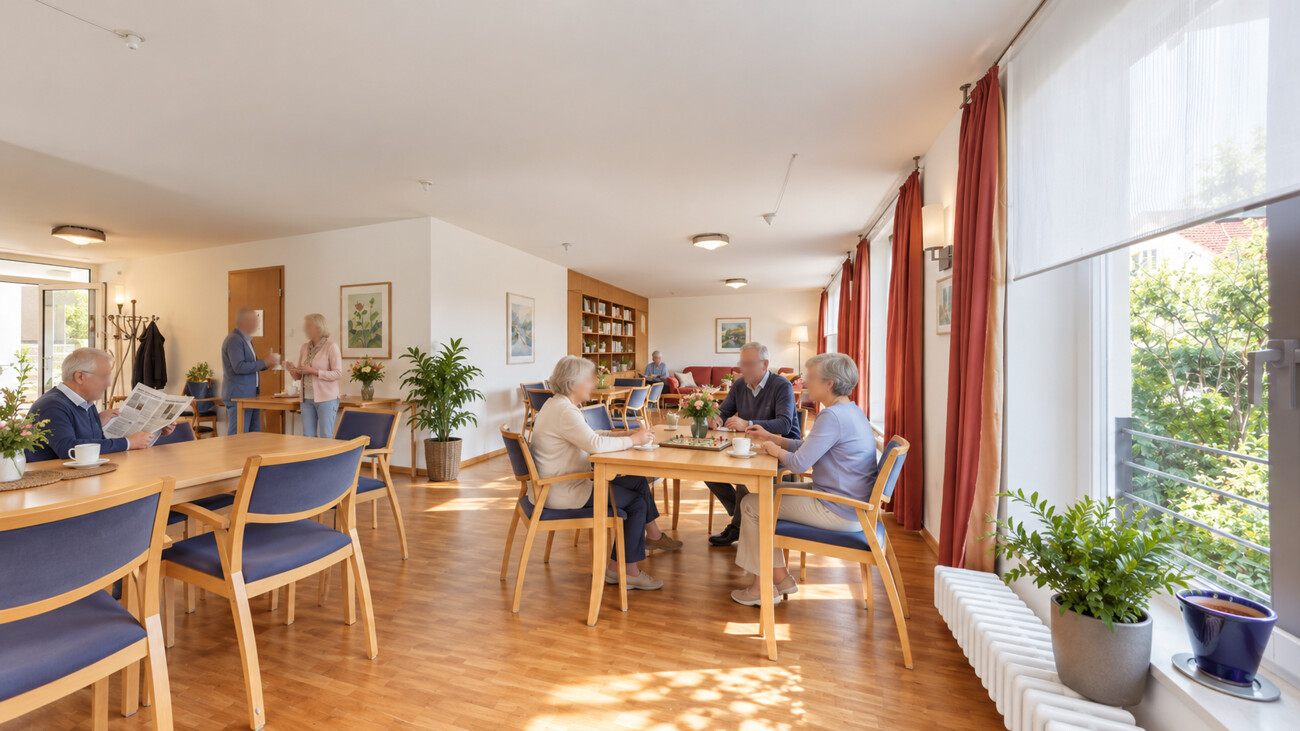 Gemeinschaftsraum visualisiert