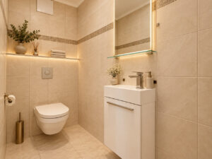 Separates WC visualisiert