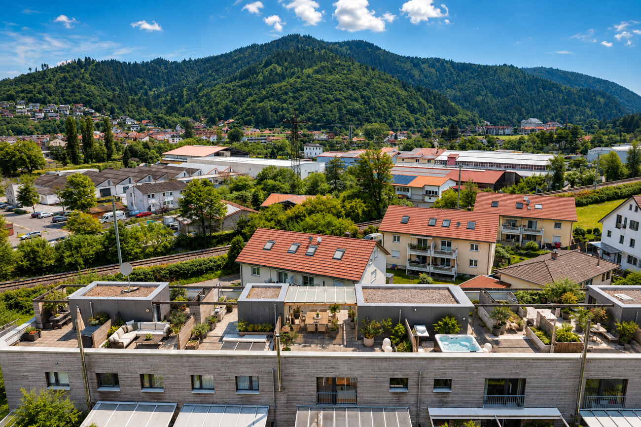 Frontansicht Haus