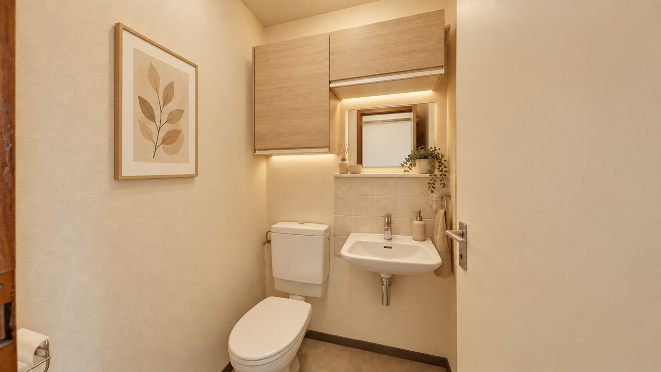 WC visualisiert