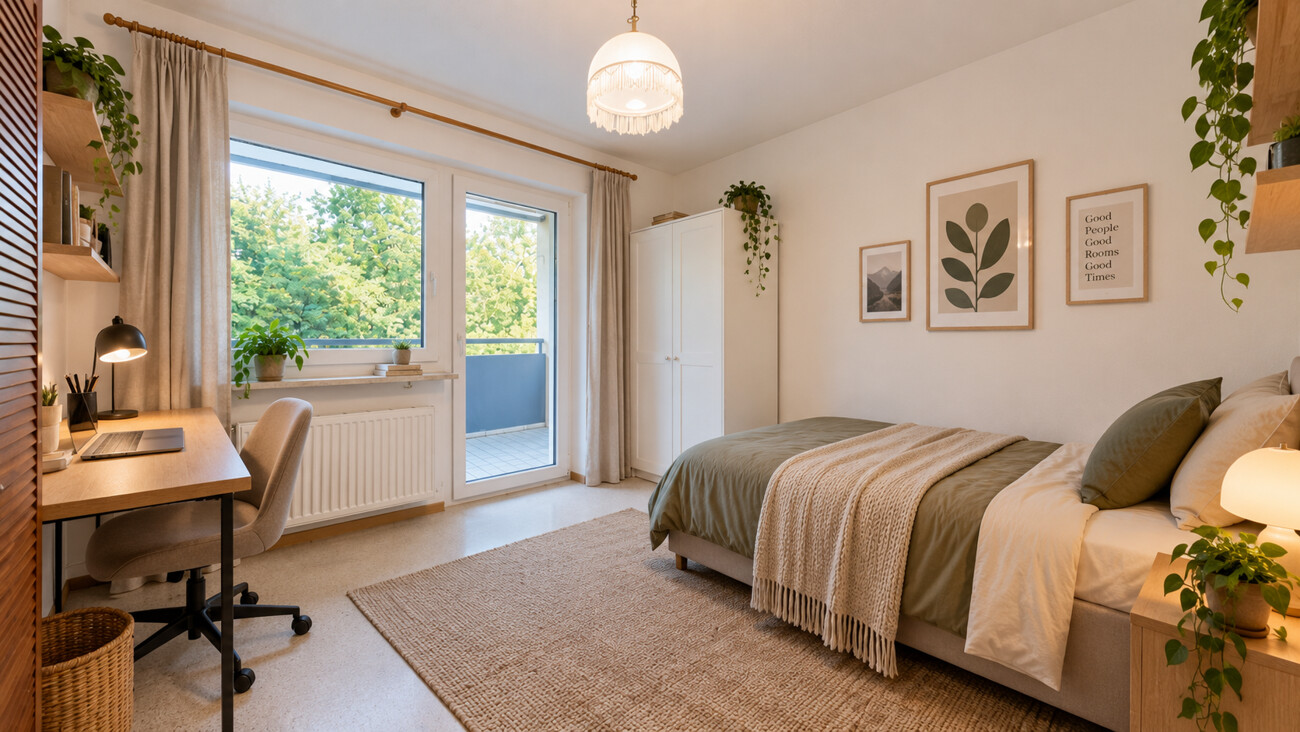 Schlafzimmer Nr.3 mit 11m²